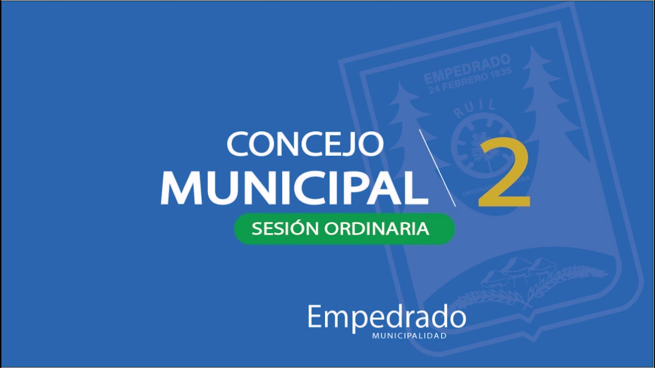SESIÓN ORDINARIA N°2