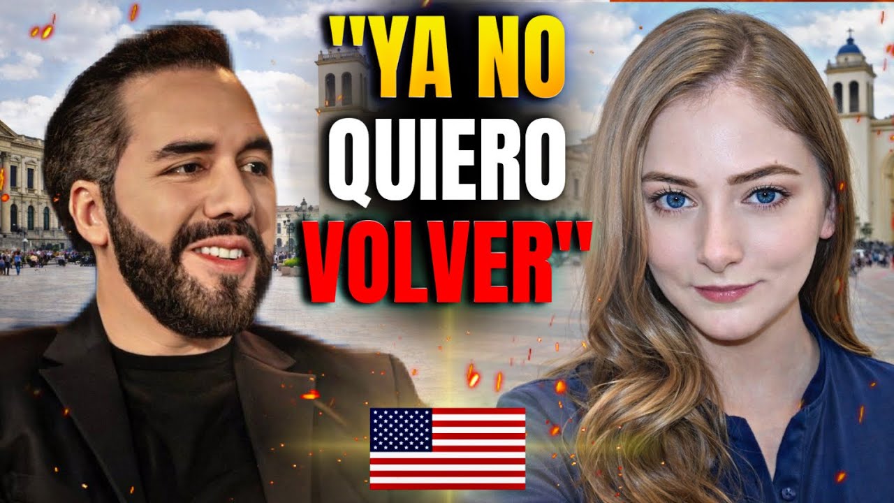 AMERICANOS están Dejando Estados Unidos y ELIGEN El Salvador