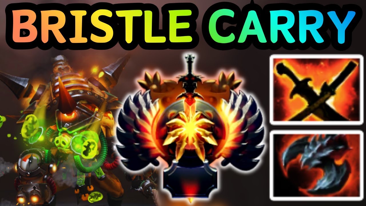 🔥 BRISTLEBACK CARRY — FULL DPS, FULL TANK, FULL IMPACT 😂 | DOTA 2 GAMEPLAY 🔥