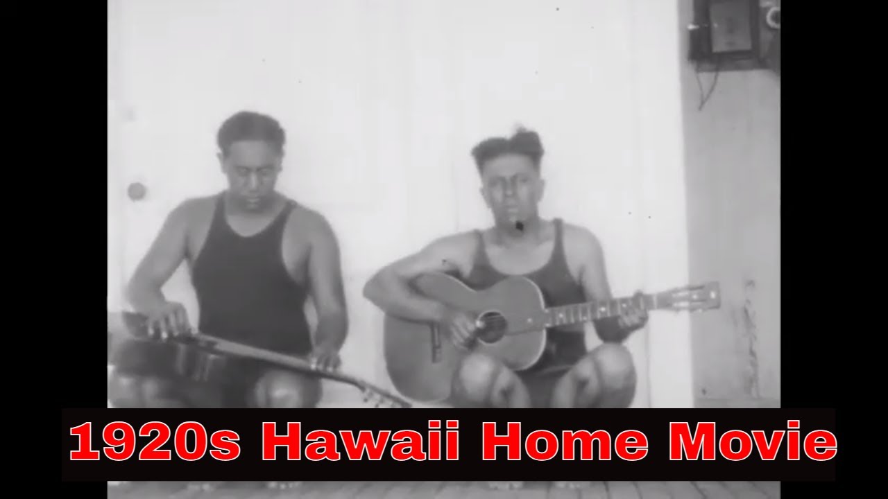 1920s TRIP FROM SAN FRANCISCO TO OAHU, HAWAII ABOARD MATSON OCEAN LINER  SURFING   HOME MOVIE 50154