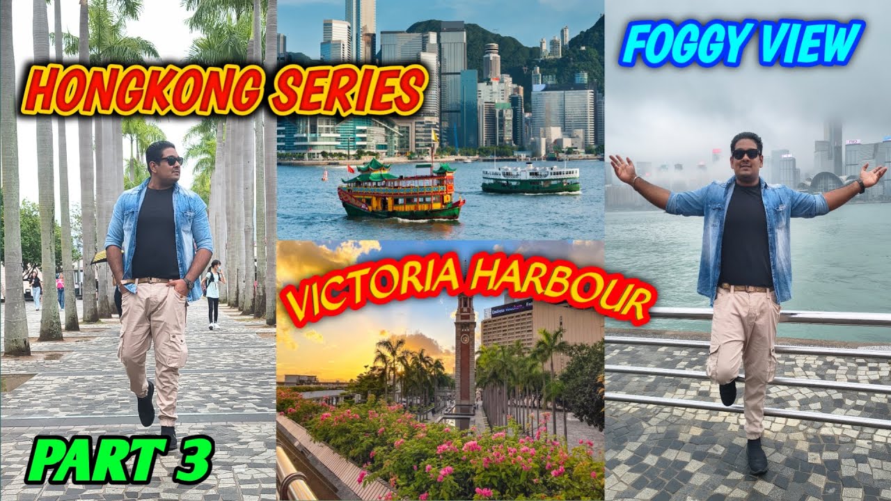 Honkong's Misty magic' ✨ Harbour,streets and faith in one walk