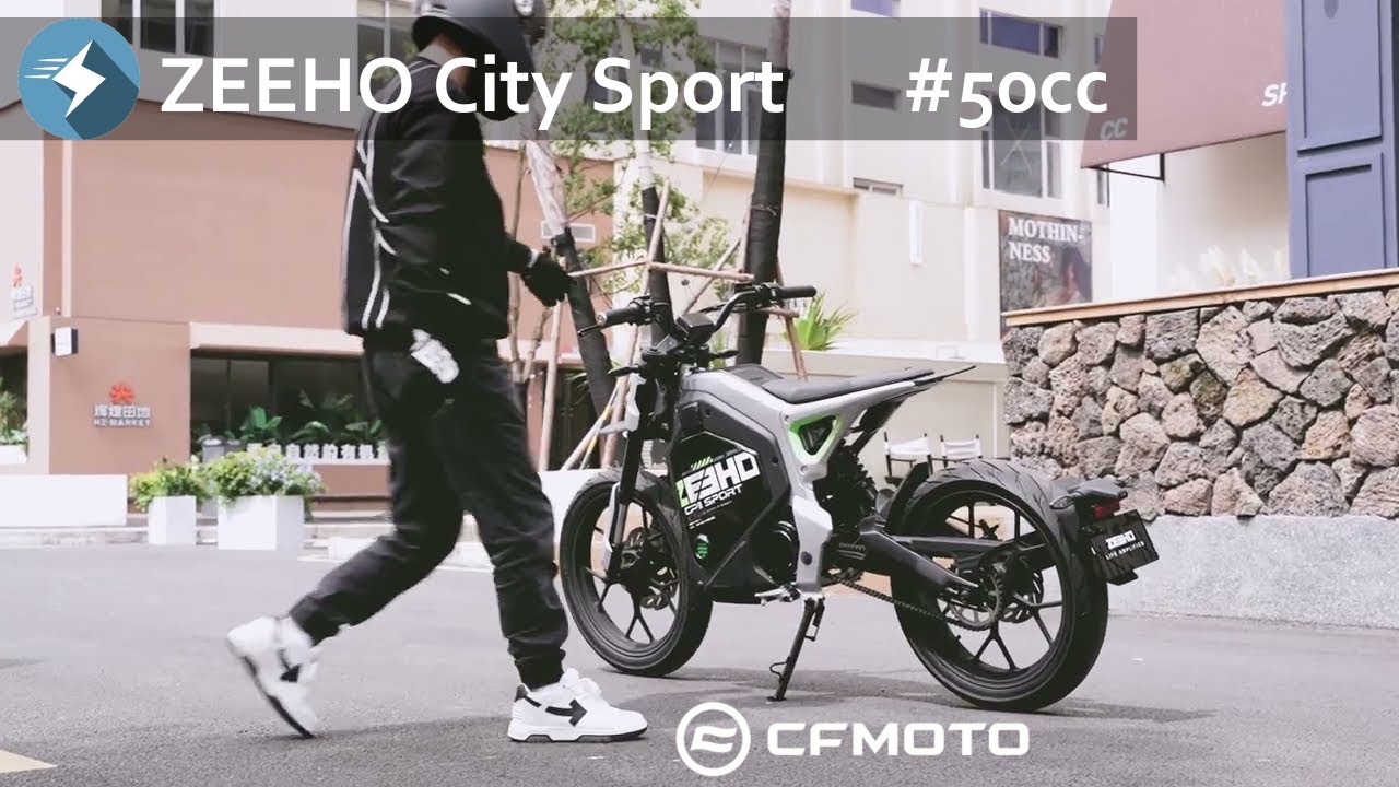 Moto éléctrique Zeeho City Sport, taillée pour les ados exigeants #50cc