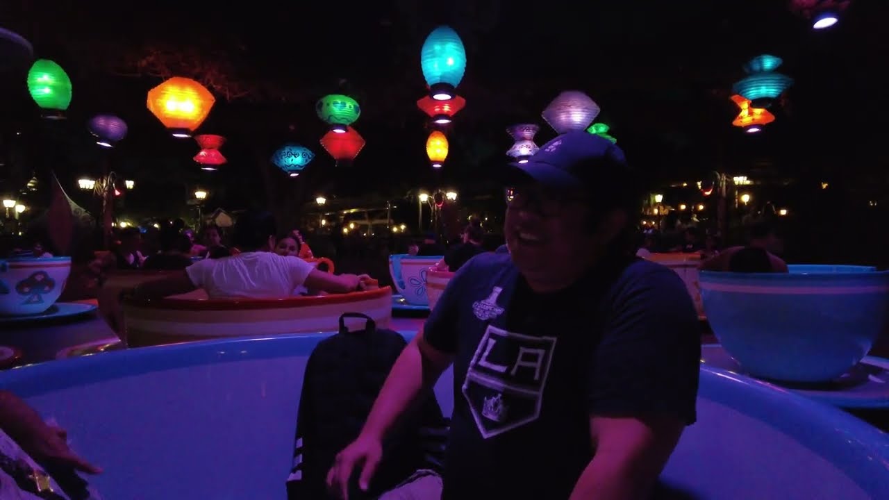 Mad Tea Party Teacups Full Ride POV at Disneyland Summer 2023 in 4K Ultra