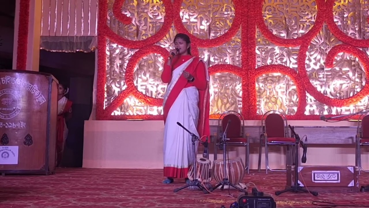 ও যে মানে না মানা। রবীন্দ্র সংগীত।আমার প্রথম stage এ গান গাওয়া। #rabindrasangeet #ojemanenamana 