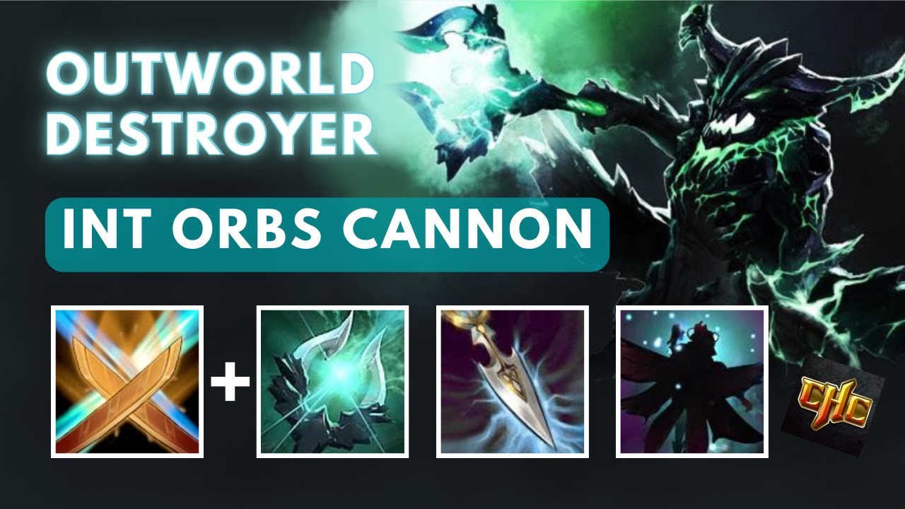 TWINSTRIKE + ARCANE ORB & GLAVES | ORB CANNON OUTWORLD DESTROYER | CUSTOM HERO CLASH DOTA 2
