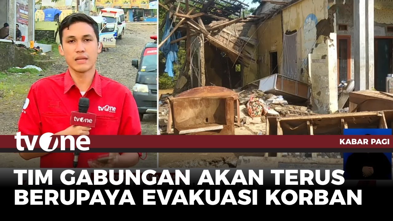 Banjir Bandang, Longsor & Tanah Bergerak Landa Sukabumi, Rumah Warga Luluh Lantak | Kabar Pagi tvOne
