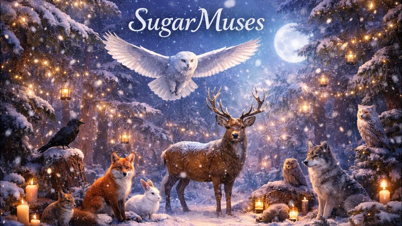 Магия зимнего ведьминского алтаря | Распаковка подарочного набора SugarMuses Deluxe Feather & Fro...