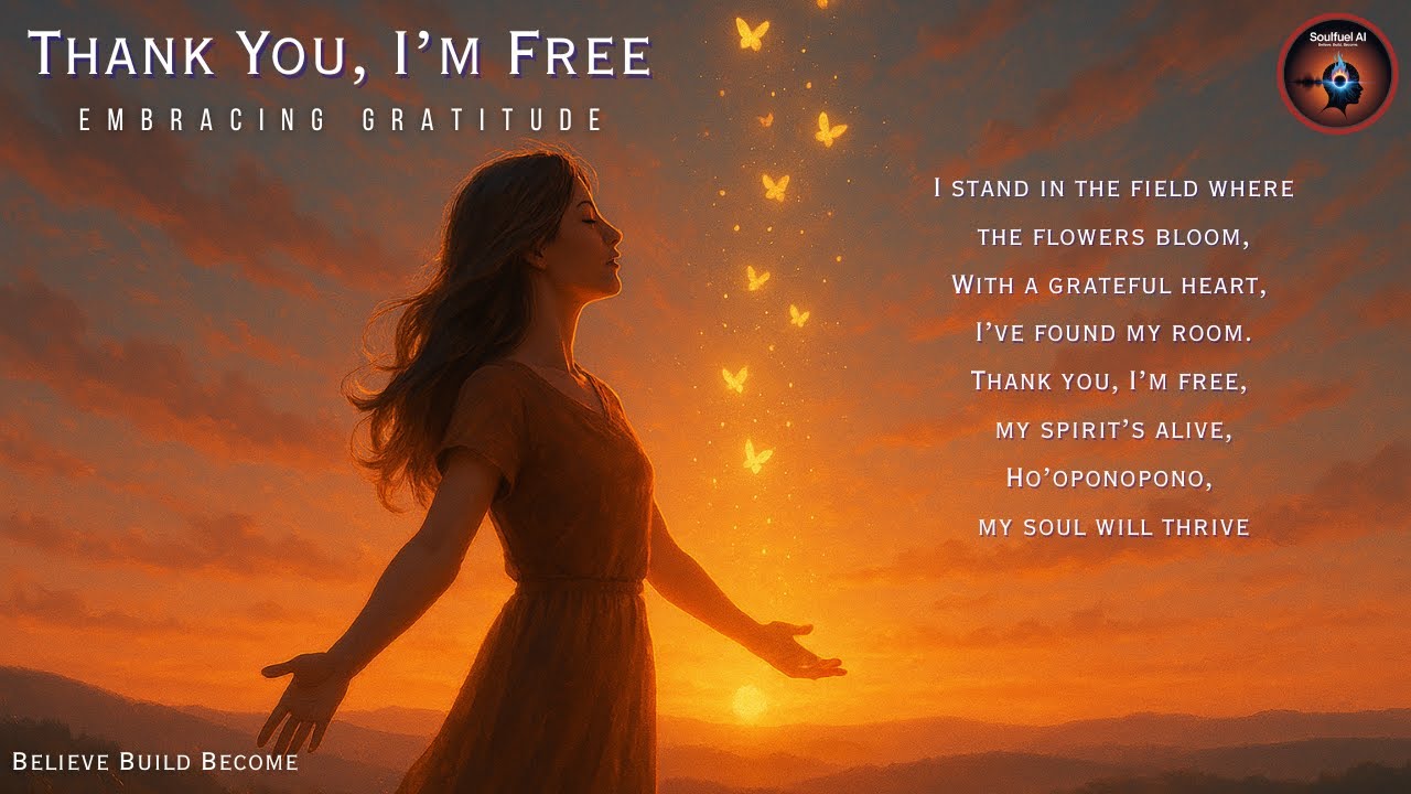 Thank You, I’m Free | Embracing Gratitude & Finding Freedom | Healing Music  @SoulFuel-AI