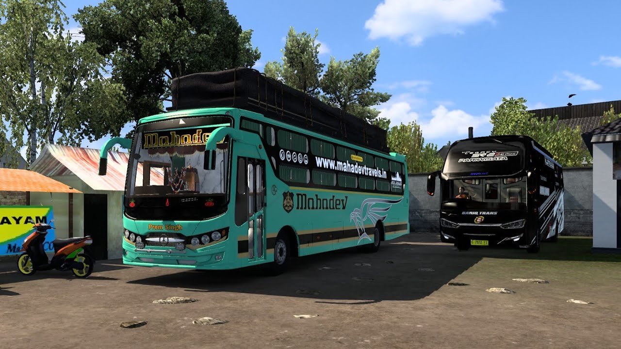 mahdev travels ll 🚌🚌 New bus video ets 2 game download mod 