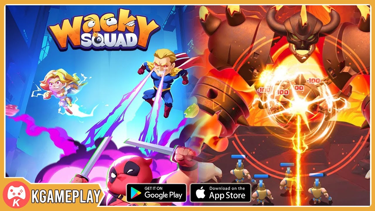 Wacky Squad Gameplay Android iOS Games