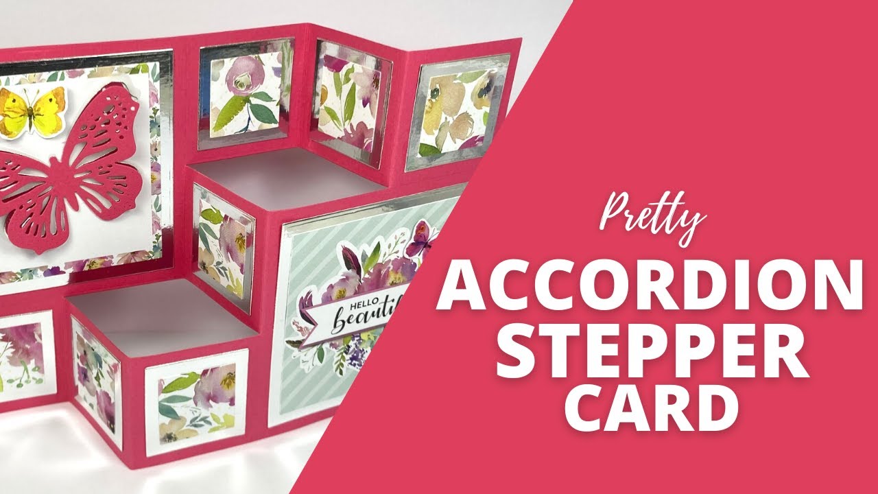 EASY Accordion Stepper Card Fold Design