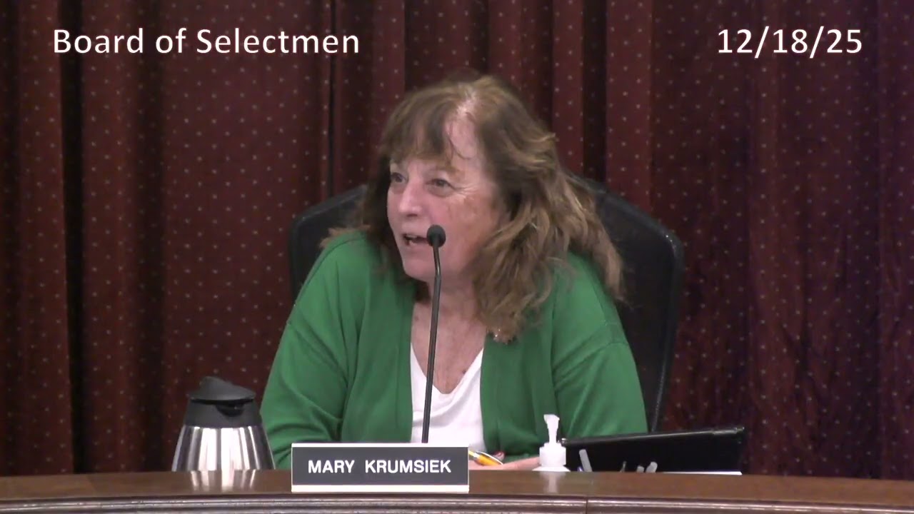 12-18-25 Board of Selectmen