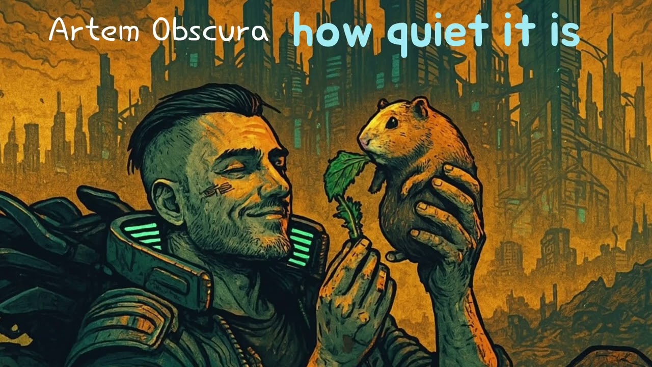 How quiet it is ( Dark Synthwave / Cyberpunk Music )