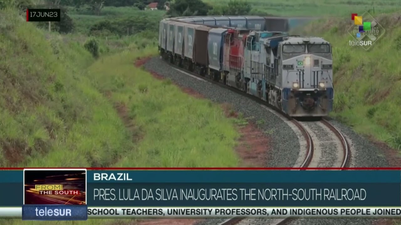 Brazilian President Bolsters Infrastructure with North-South Railroad Inauguration