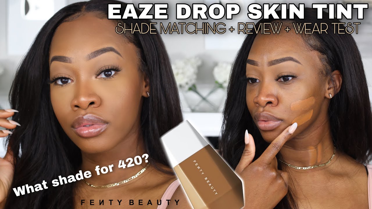 NEW Fenty Beauty EAZE DROP Skin Tint REVIEW + WEAR TEST | Only 25 Shades!? | Maya Galore