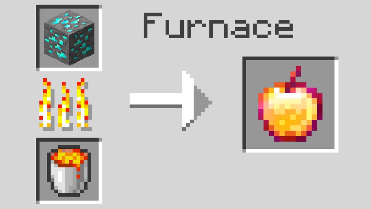 Minecraft UHC but smelting is random and blessed..