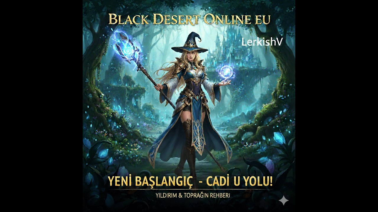 BDO EU SERVERINA BAŞLADIM #blackdesertonline #bdo #start