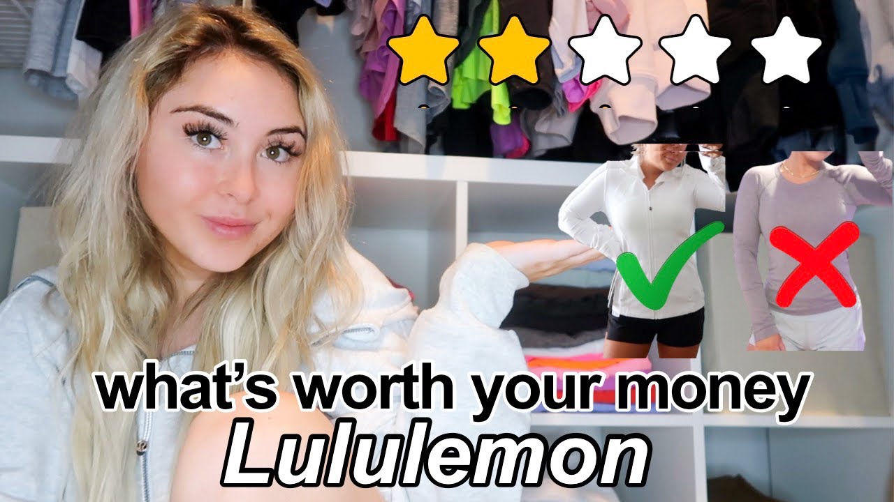 LULULEMON MUST HAVES & REGRETS! What's Worth Your Money at Lululemon *Lulu Starter Kit* Spring 2021!