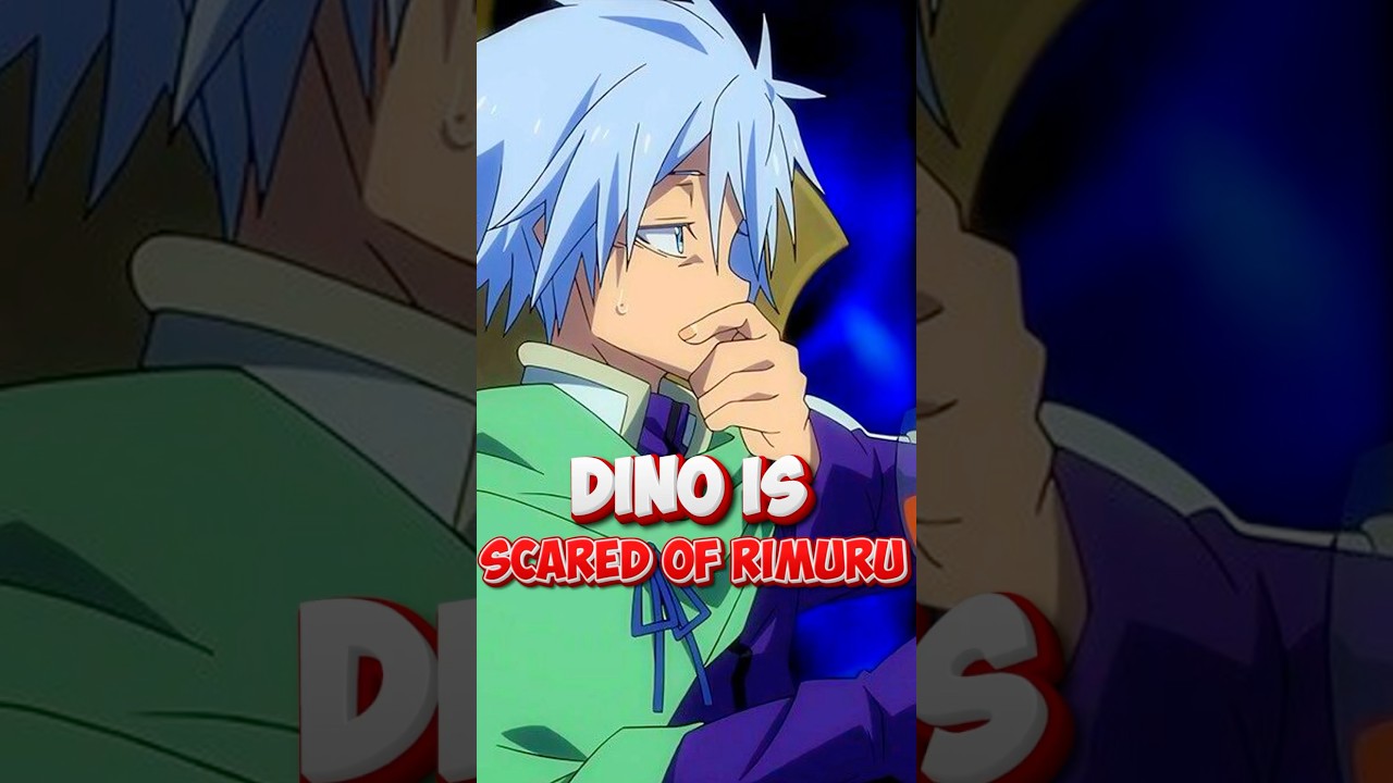 Dino Is Genuinely Terrified of Rimuru #shorts #tensura #rimuru #animefacts #explained