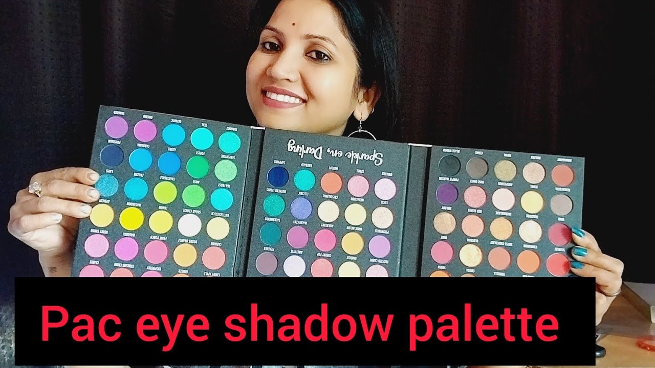 PAC eyeshadow palette 85 seats🤗 first time Itna mahanga Palat liya maine..