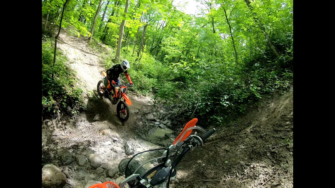 cliffs   crossing CARNAGE on enduro bike 2022