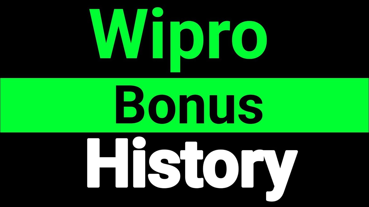 Wipro share bonus history || Wilro bonus share history
