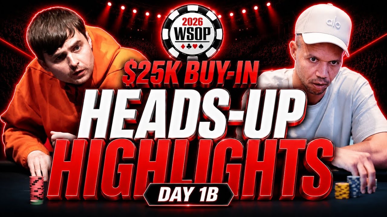 No Hiding in Heads-Up Poker ($25,000 Tournament)