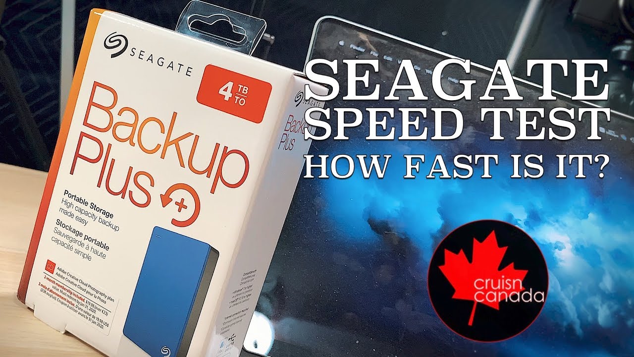 Seagate Backup Plus 4TB Portable Speed Test