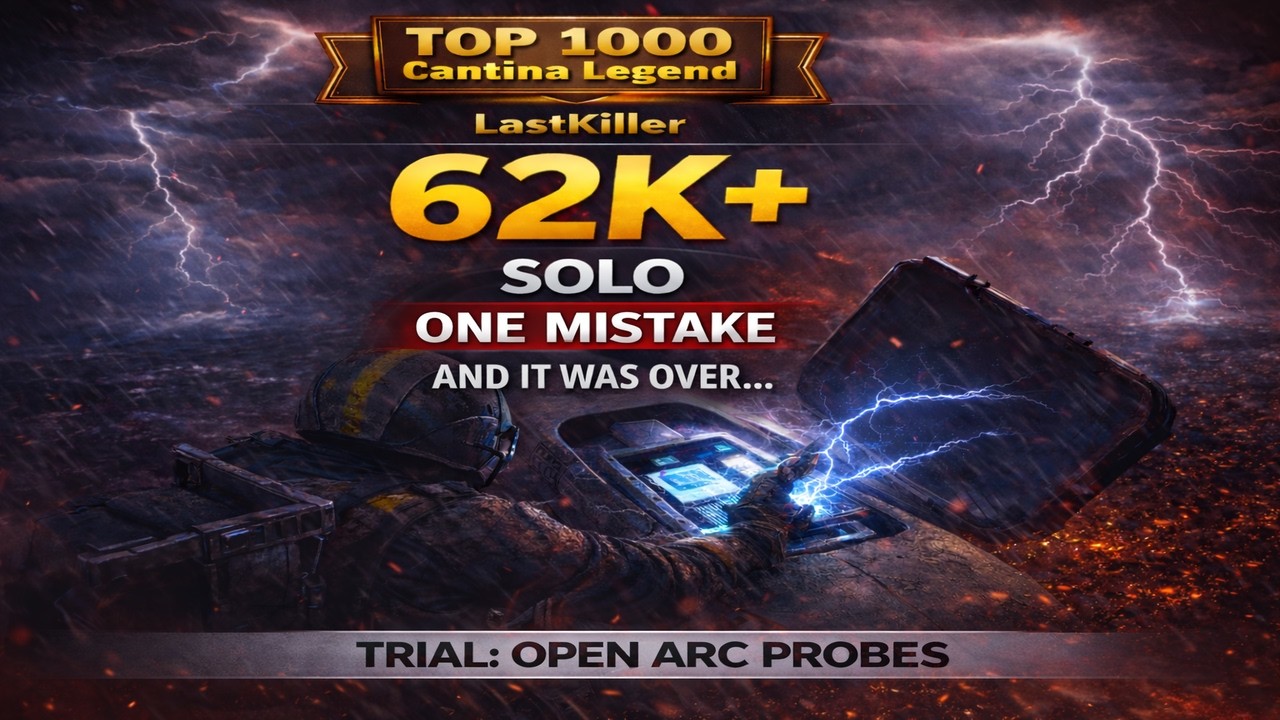 Solo Open ARC Probes (Spaceport) – 62K+ High Score | ARC Raiders Weekly Trials (S2 - W9)
