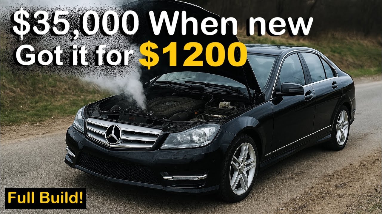 I Bought the Cheapest Mercedes for $1,200 — Then Fully Restored It (Full Build)