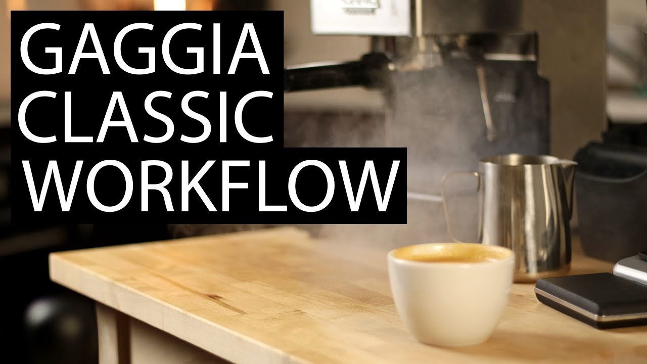 Morning Coffee Workflow | Gaggia Classic Pro w Bottomless / Naked Portafilter