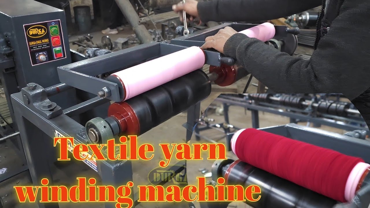 small cone winder machine || textile yarn rewinding machine || कॉनिंग वाइन्डर