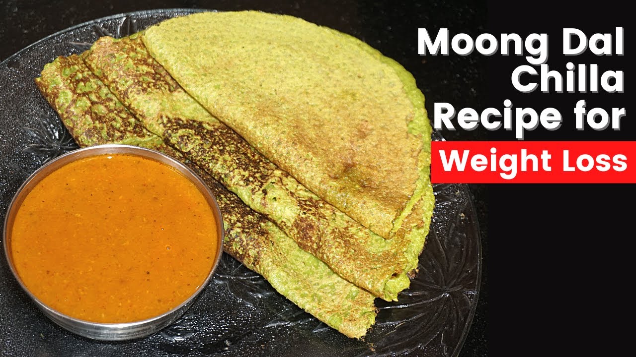 Moong Dal Chilla - Healthy Recipe for Weight Loss | Easy Recipe in 10 Minutes | Vibrant Varsha