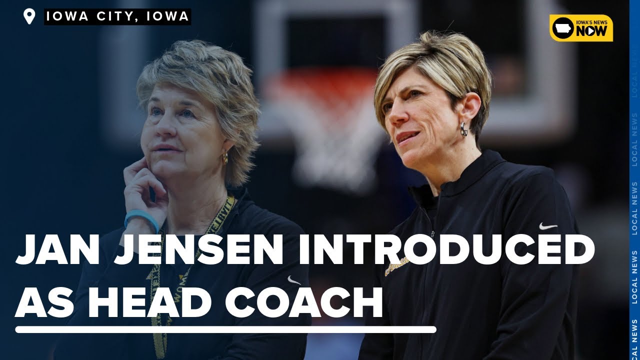 Jan Jensen introduced as next Iowa women's basketball coach