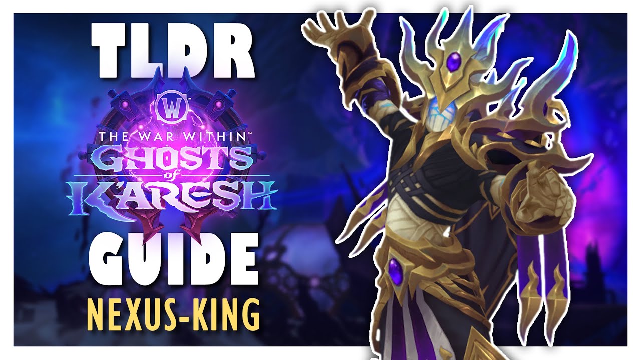 TLDR NEXUS-KING SALHADAAR: руководство по боссу в обычном/героическом режиме | Manaforge Omega: р...