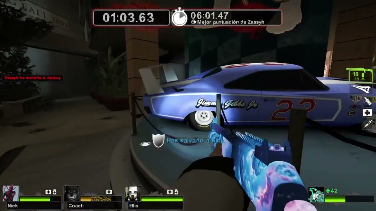 Left 4 dead 2  - No duramos nada en supervivencia