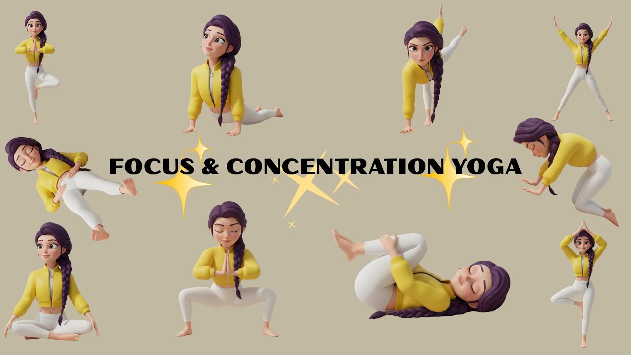 Yoga for Focus & Concentration | Calm Mind Flow for Kids