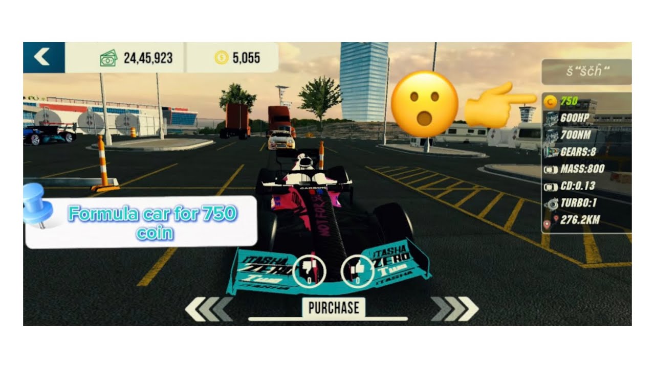 Formula car for 750 coins 😮😮😮