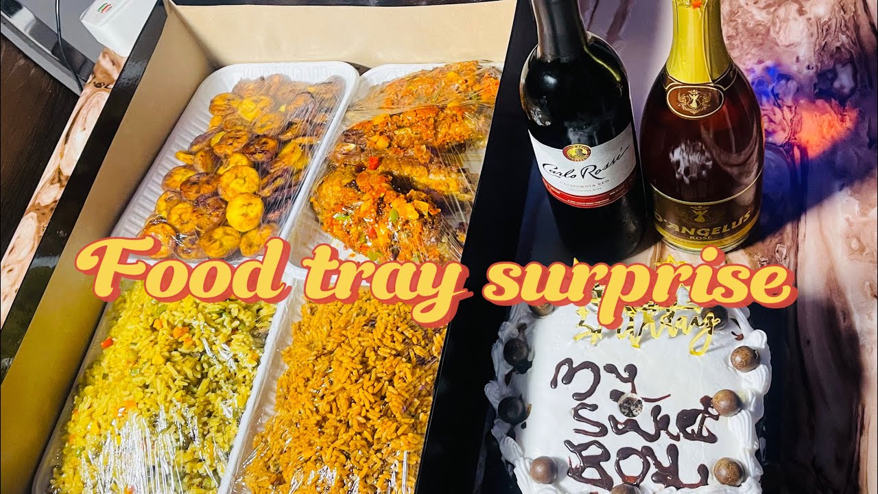 How to make food tray surprise (just recap )