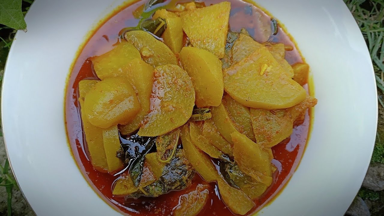 Monje Haakh|How to cook kashmiri style Kohlrabi recipe|kaddam.