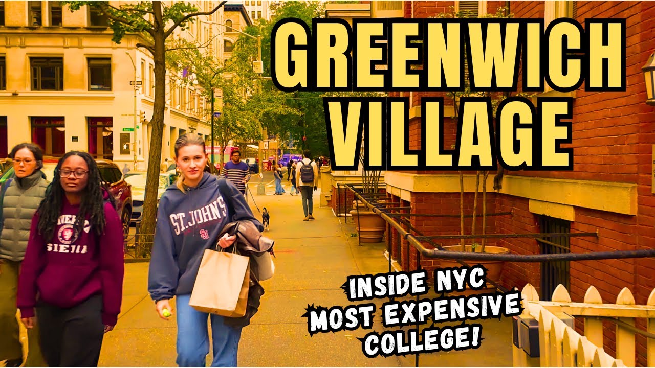 Exploring GREENWICH VILLAGE Manhattan | New York University Campus Tour! [MOST EXPENSIVE COLLEGE]