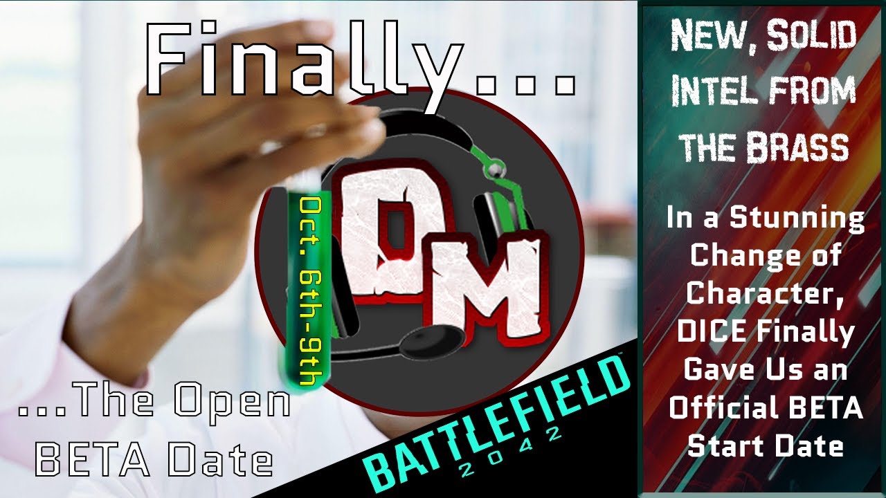 Battlefield 2042 Official Open BETA Date Revealed!