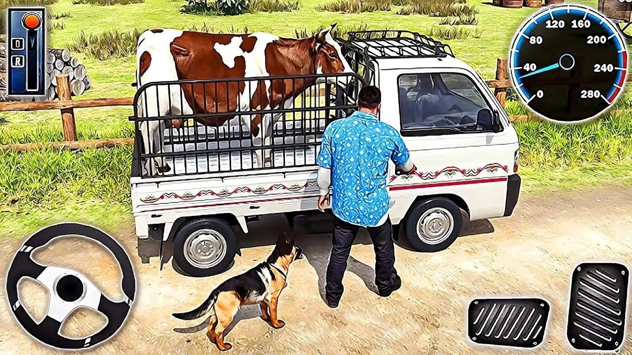نقل الحيوانات ألعاب الشاحنات - العاب محاكاة شاحنة الحوانات #8 - Animal Truck Transport Game