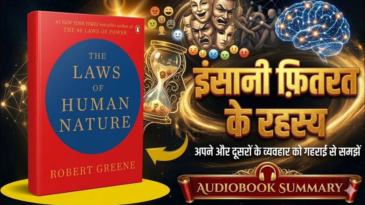 The Laws of Human Nature Audiobook in Hindi | Logon Ko Samajhne Ka Secret #audiobook 