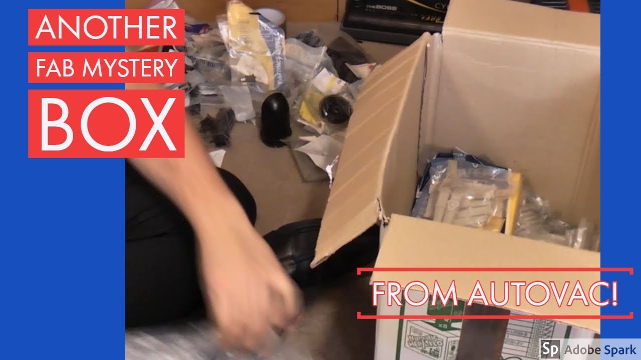 An AutoVac Mystery Box! No idea what is inside!