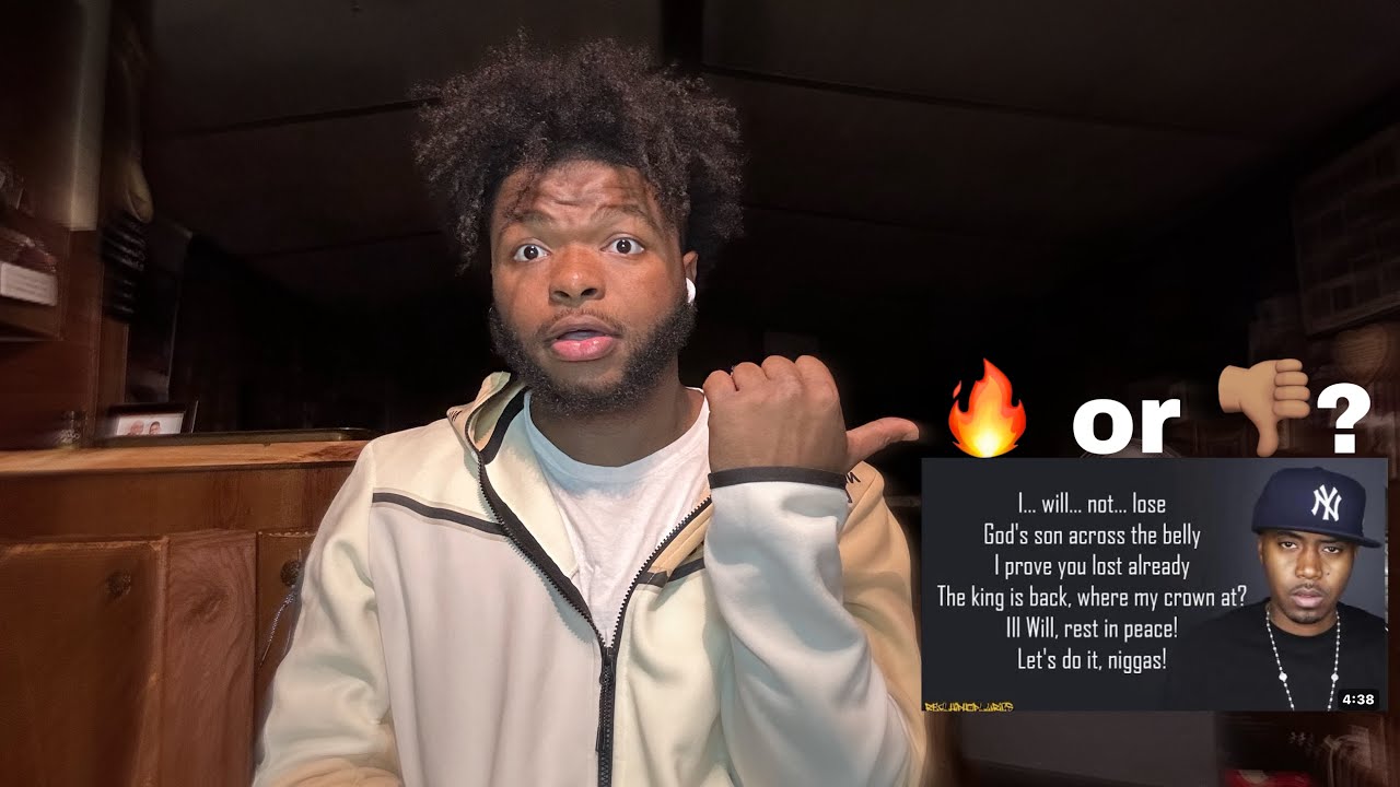 Jay-Z A EMINEM STAN?!?! Nas - Ether (Lyrics) Reaction