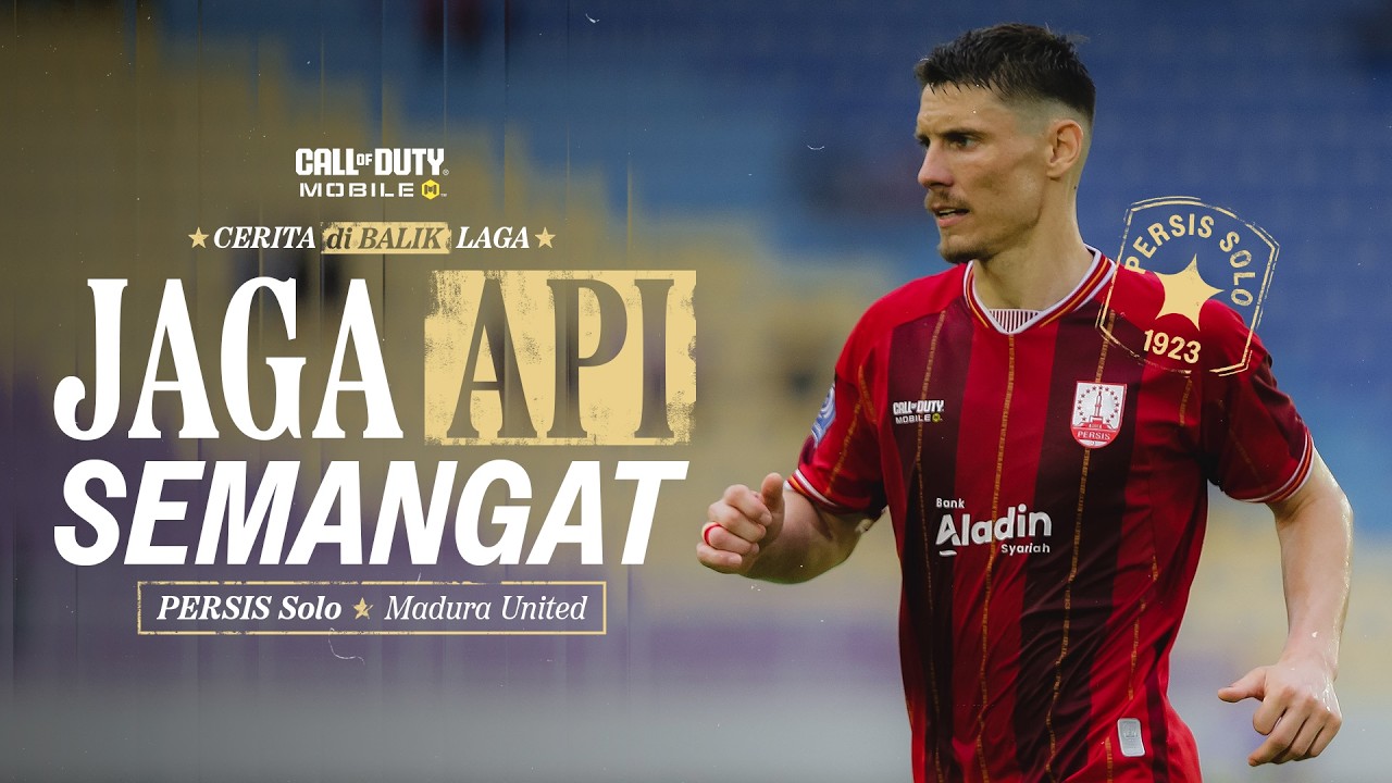 #CeritadiBalikLaga: PERSIS Solo vs Madura United | Jaga Api Semangat 💪🔴 | Super League 25/26