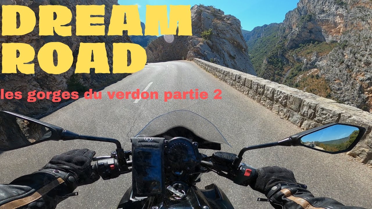 road trip moto les gorges du verdon partie 2 4k