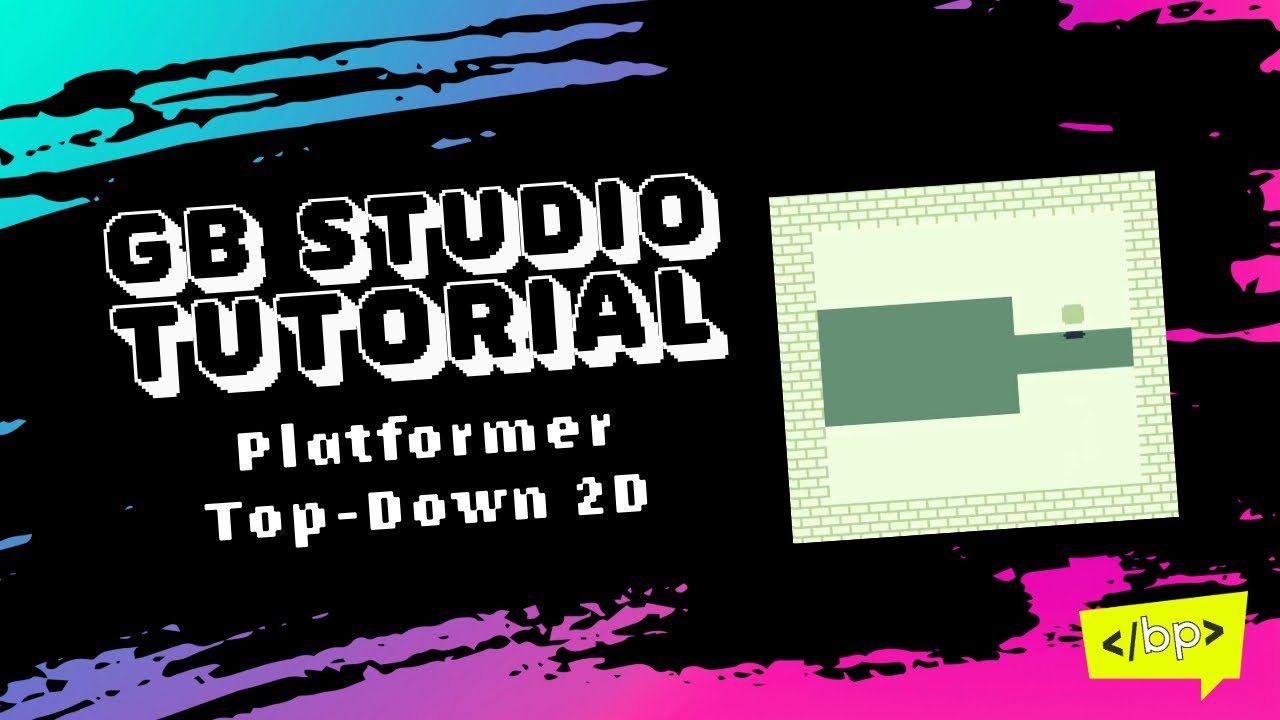 GB Studio Tutorial: Top-Down 2D Platformer