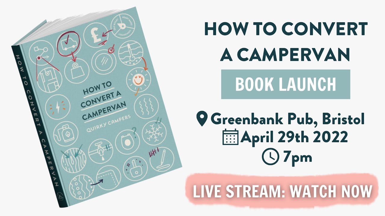 BOOK LAUNCH🚨 'How To Convert A Campervan' - Conversion Guide 📘